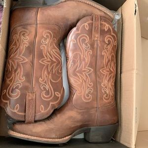 Ariat boots worn only a few times still have original box